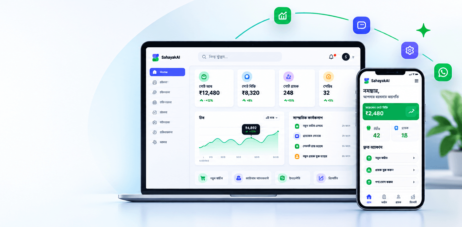 Sahayak AI dashboard overview